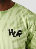 HUF x Haze Brush Tie Dye S/S Tee LIME