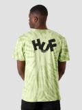 HUF x Haze Brush Tie Dye S/S Tee LIME