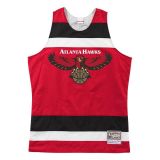 Mitchell & Ness ® NBA Striped Jersey Hawks RED