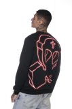 Butnot Neon Crewneck BLACK