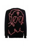 Butnot Neon Crewneck BLACK