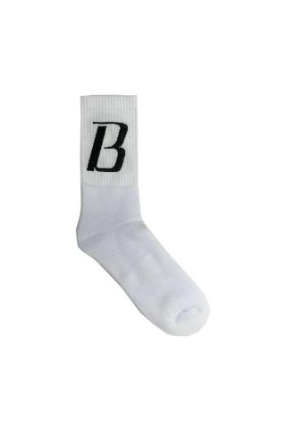 Butnot ® ¨B¨ Socks WHITE