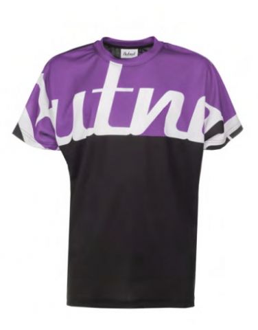 Butnot Color Block Tee PURPLE