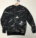 Butnot ® Marmorizzata Crewneck BLACK