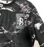 Butnot ® Marmorizzata Crewneck BLACK