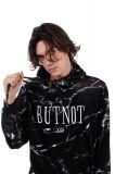 Butnot ® Marmorizzata Hoody BLACK