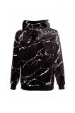 Butnot ® Marmorizzata Hoody BLACK