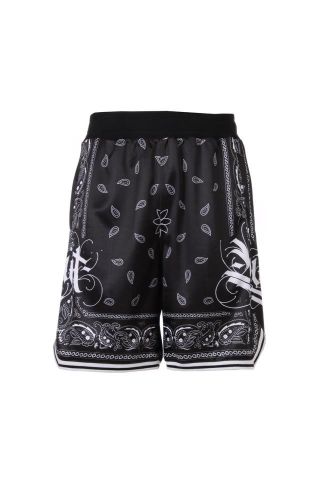 Butnot ® Bandana Shorts - BLACK