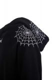 Butnot Spider Web Hoodie BLACK