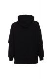 Butnot ® Over Hoodie World BLACK