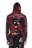 Butnot ® Multistampa Hoodie RED