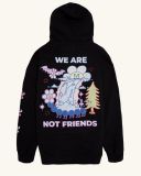 W.A.N.F. Not Welcome To Paradise Hoodie BLACK