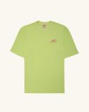 W.A.N.F. Acid Waffle Summer T-Shirt LIGHT GREEN